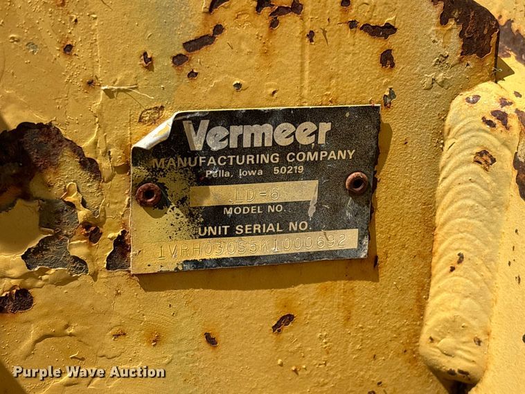 image for item EO4242 1989 Vermeer LM-35 trencher