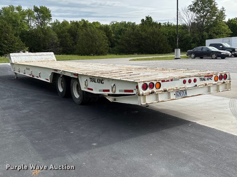 image for item EO4246 1991 Trail King TK70HT-462 drop deck equipment trailer
