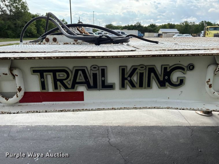 image for item EO4246 1991 Trail King TK70HT-462 drop deck equipment trailer