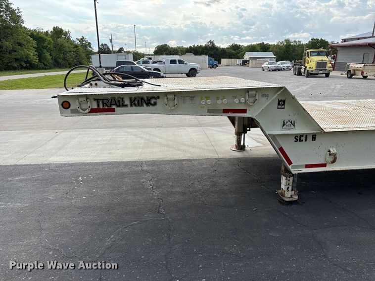 image for item EO4246 1991 Trail King TK70HT-462 drop deck equipment trailer