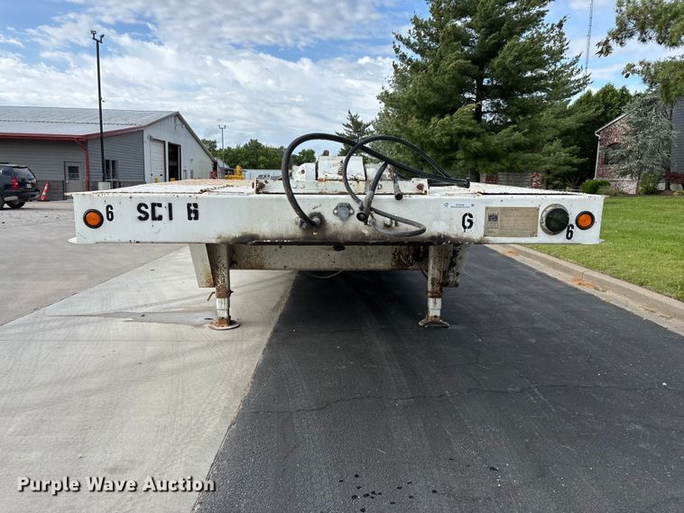 image for item EO4246 1991 Trail King TK70HT-462 drop deck equipment trailer