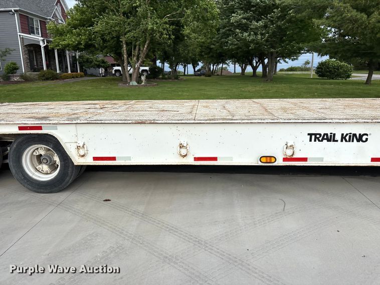 image for item EO4246 1991 Trail King TK70HT-462 drop deck equipment trailer