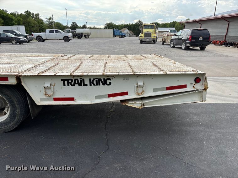 image for item EO4246 1991 Trail King TK70HT-462 drop deck equipment trailer