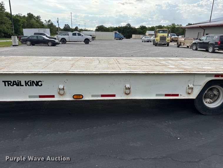 image for item EO4246 1991 Trail King TK70HT-462 drop deck equipment trailer