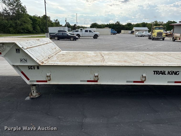 image for item EO4246 1991 Trail King TK70HT-462 drop deck equipment trailer