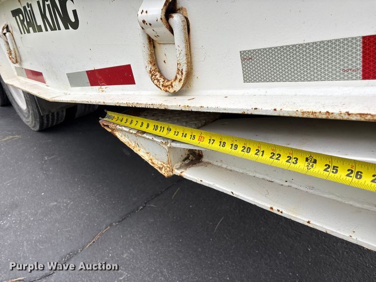 image for item EO4246 1991 Trail King TK70HT-462 drop deck equipment trailer