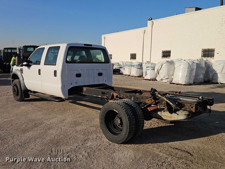 image for item EO7125 2008 Ford F450 Super Duty XL Crew Cab truck cab and chassis
