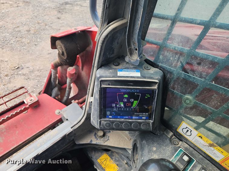 image for item EO7307 2019 Takeuchi TL10V2 tracked skid steer loader