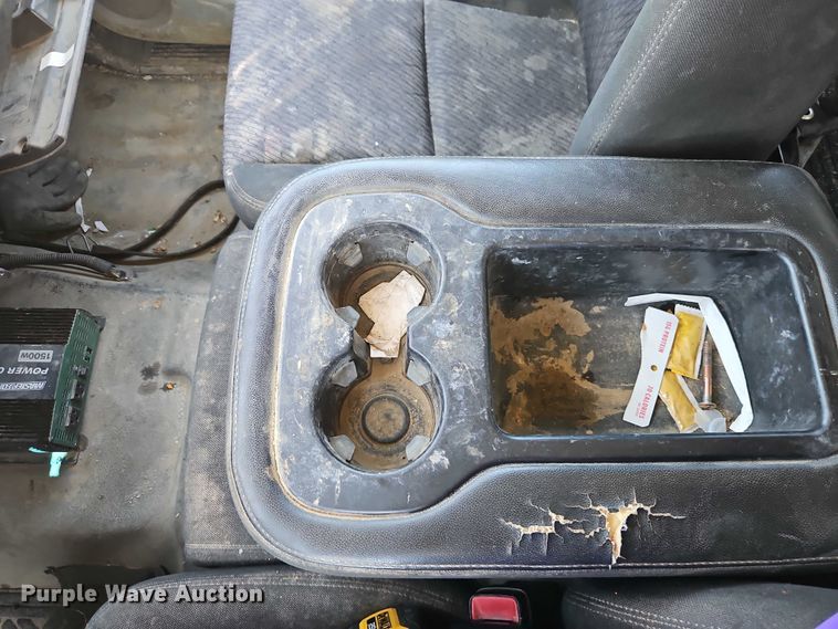 image for item EO7309 2012 Chevrolet Silverado 3500HD Ext. Cab utility bed pickup truck