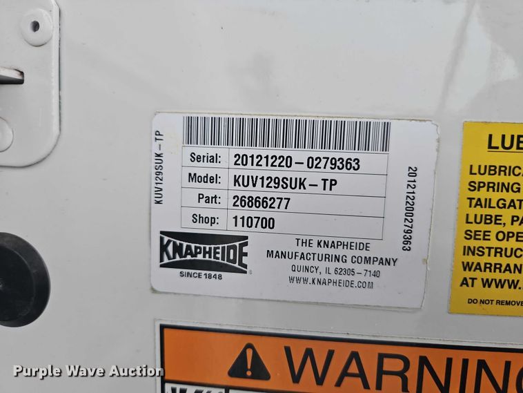 image for item EO7319 2012 Ford E350 utility van