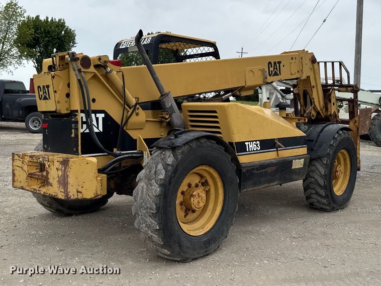 image for item ER0493 1996 Caterpillar TH63 telehandler
