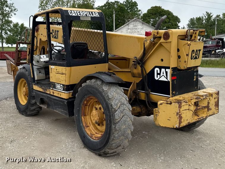 image for item ER0493 1996 Caterpillar TH63 telehandler