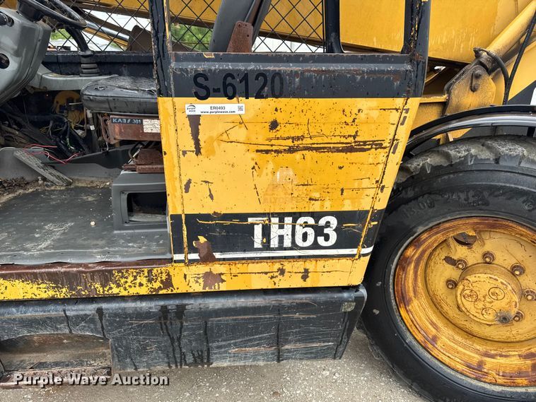 image for item ER0493 1996 Caterpillar TH63 telehandler