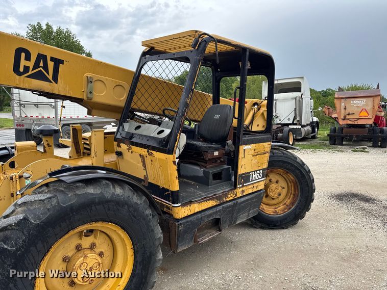 image for item ER0493 1996 Caterpillar TH63 telehandler