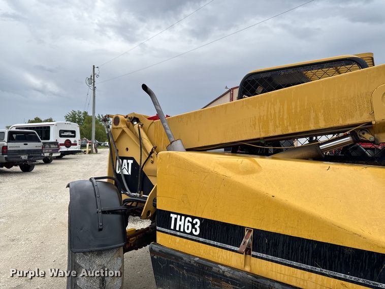 image for item ER0493 1996 Caterpillar TH63 telehandler