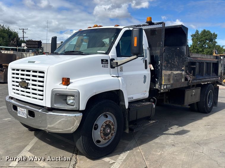 image for item ER7570 2006 Chevrolet C6500 dump truck