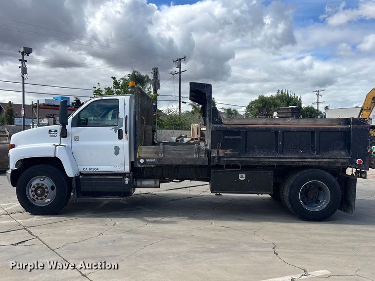 image for item ER7570 2006 Chevrolet C6500 dump truck