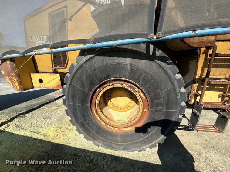 image for item ER7595 2007 Caterpillar 972H wheel loader