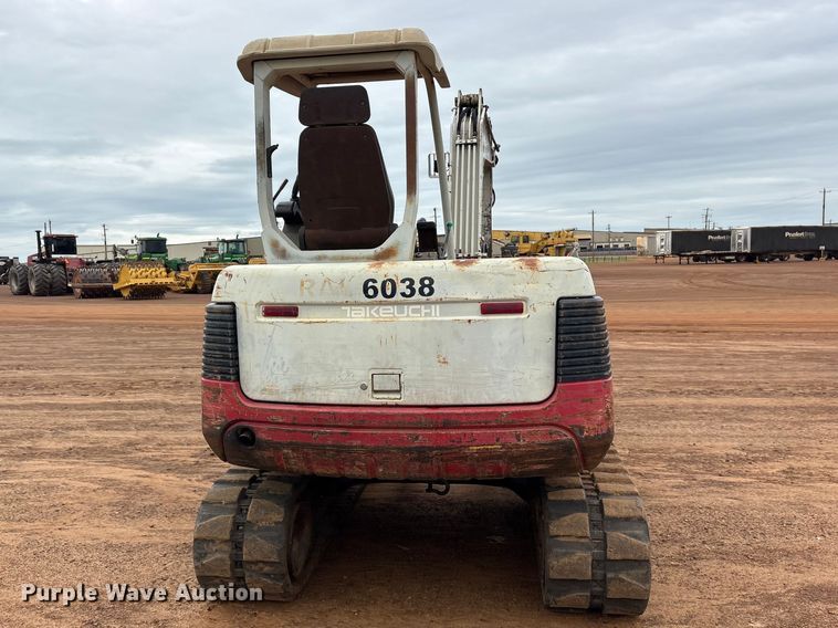 image for item ES8982 2003 Takeuchi TB145 mini excavator