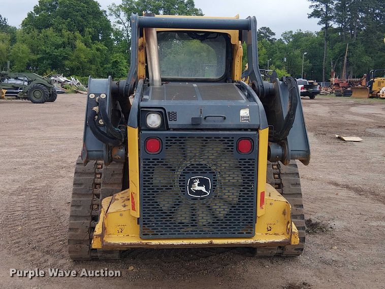 image for item ET2027 2017 John Deere 323E tracked skid steer loader