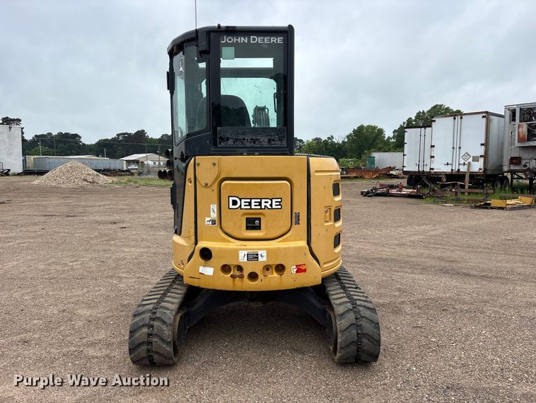 image for item ET2028 2016 John Deere 35G mini excavator