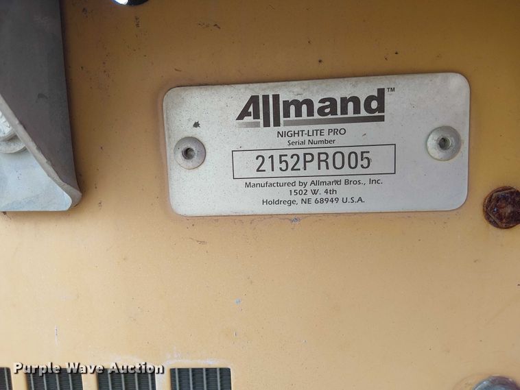 image for item ET2042 Allmand Night-Lite Pro light plant