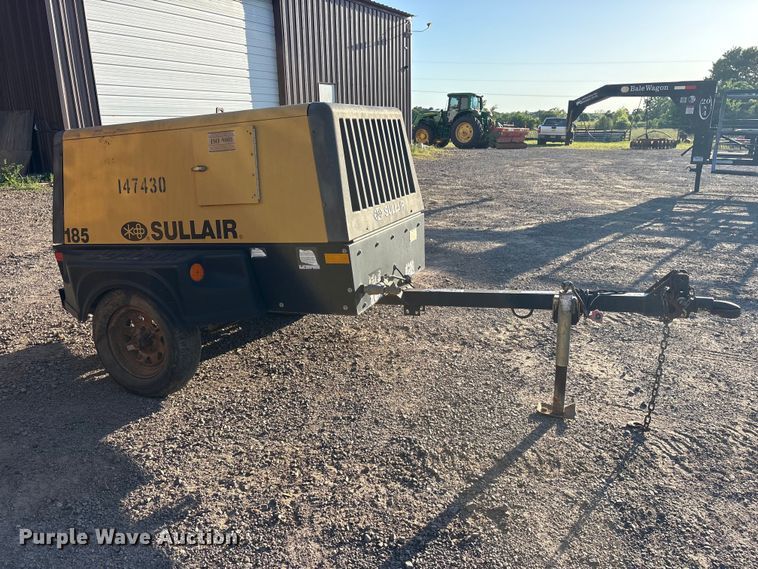 image for item ET2077 Sullair 185DPQCAT air compressor