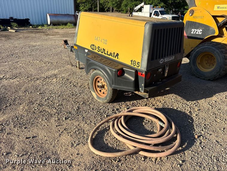 image for item ET2077 Sullair 185DPQCAT air compressor