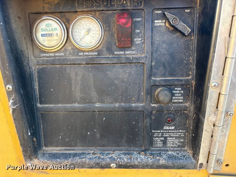 image for item ET2077 Sullair 185DPQCAT air compressor