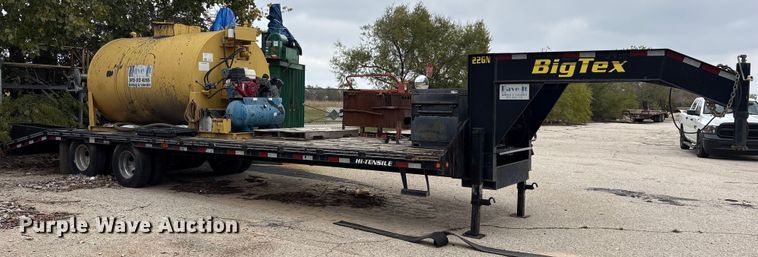 image for item ET7380 2011 Big Tex 22GN-25BK+5 equipment trailer