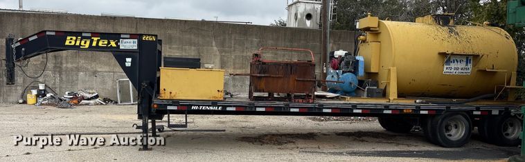 image for item ET7380 2011 Big Tex 22GN-25BK+5 equipment trailer