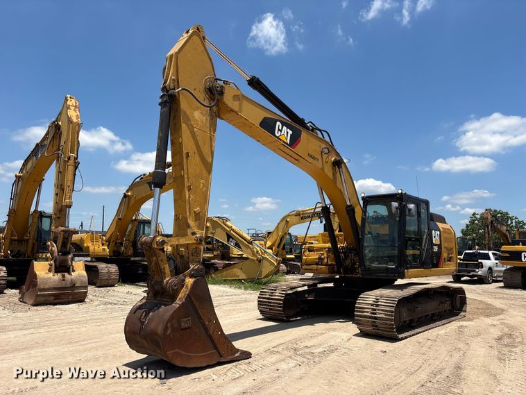 image for item EU0590 2018 Caterpillar 326F L excavator