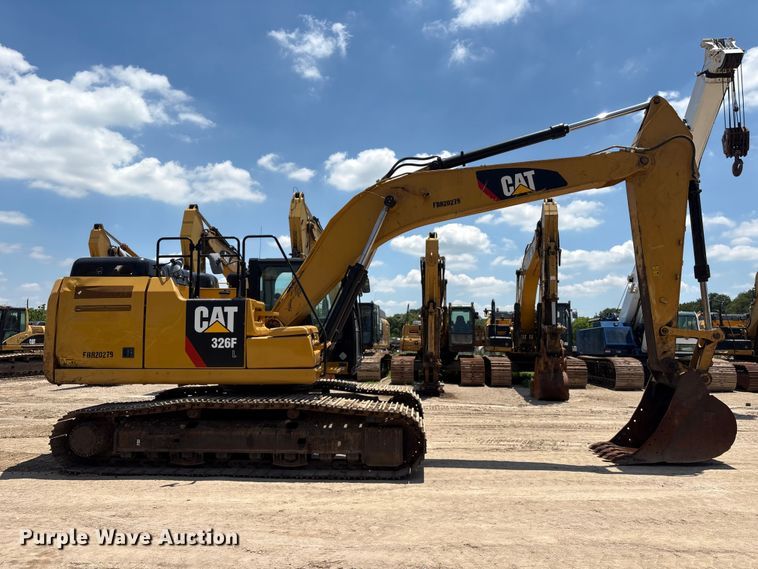 image for item EU0590 2018 Caterpillar 326F L excavator