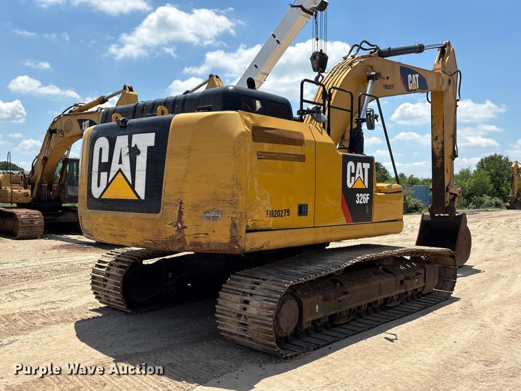 image for item EU0590 2018 Caterpillar 326F L excavator