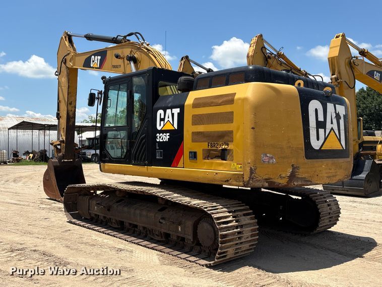 image for item EU0590 2018 Caterpillar 326F L excavator