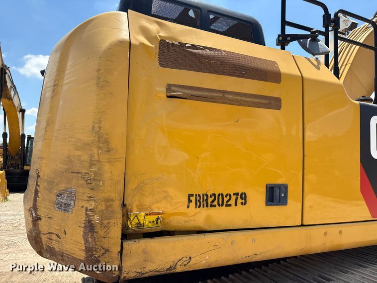 image for item EU0590 2018 Caterpillar 326F L excavator