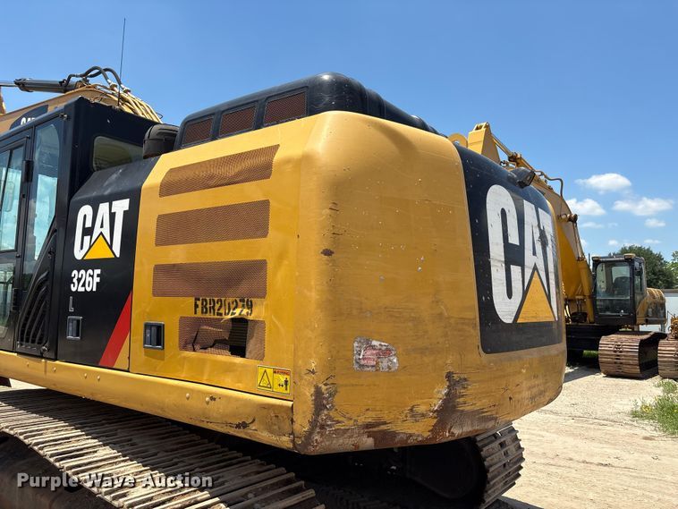 image for item EU0590 2018 Caterpillar 326F L excavator