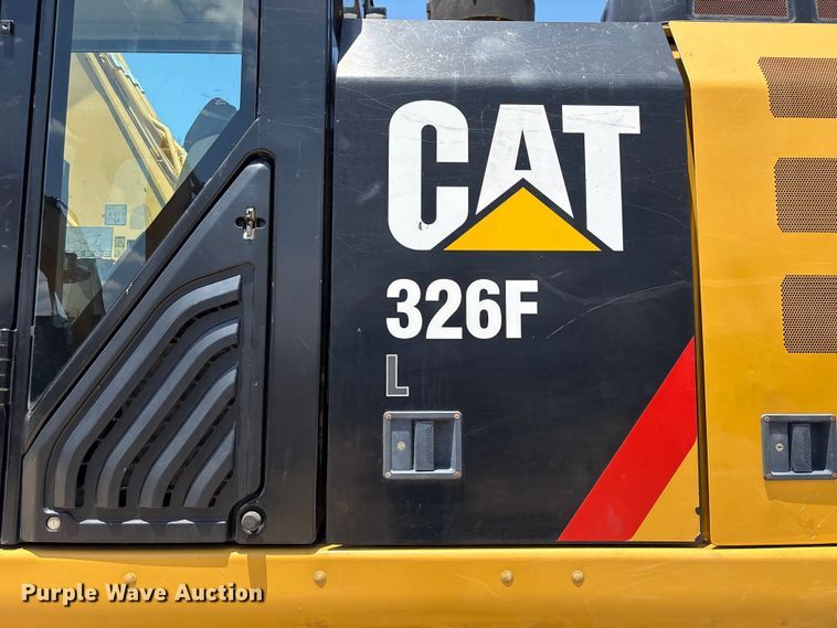 image for item EU0590 2018 Caterpillar 326F L excavator