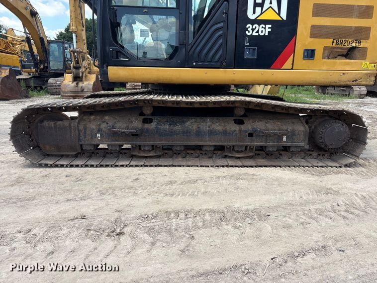 image for item EU0590 2018 Caterpillar 326F L excavator