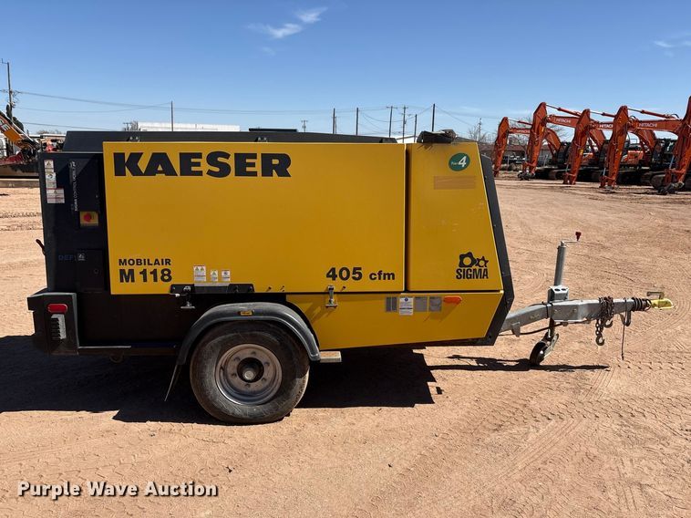 image for item EU4928 2022 Kaeser M118 air compressor