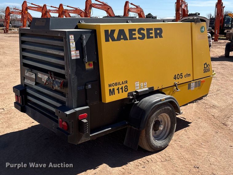 image for item EU4928 2022 Kaeser M118 air compressor