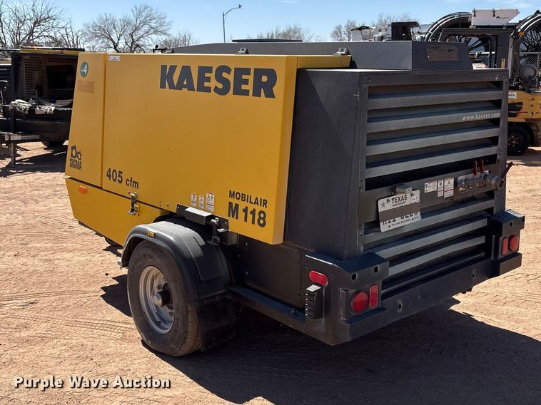 image for item EU4928 2022 Kaeser M118 air compressor