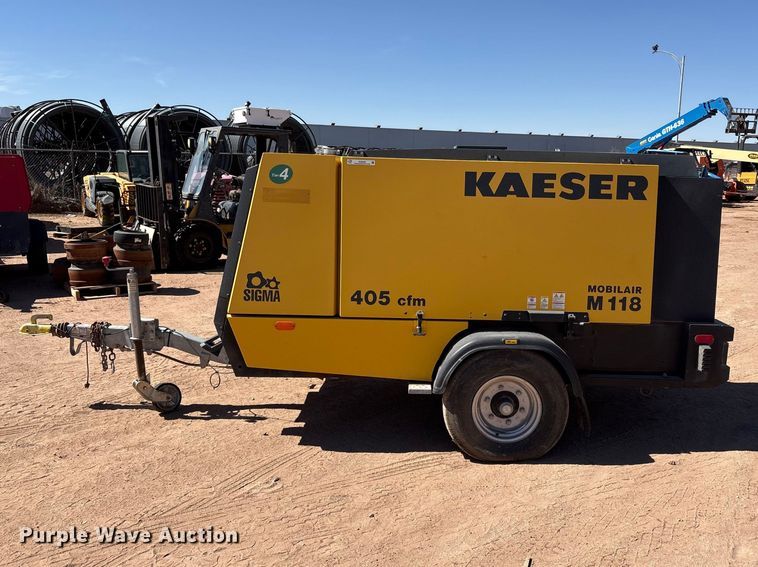 image for item EU4928 2022 Kaeser M118 air compressor