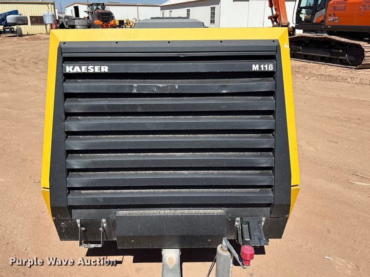 image for item EU4928 2022 Kaeser M118 air compressor