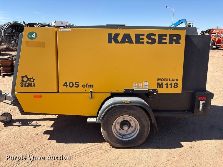 image for item EU4928 2022 Kaeser M118 air compressor