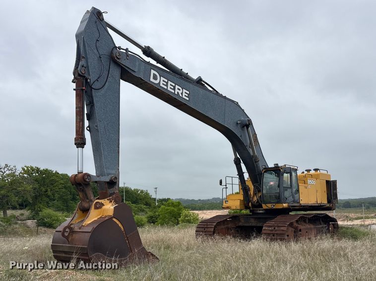 image for item EU5512 2008 John Deere 850DLC excavator