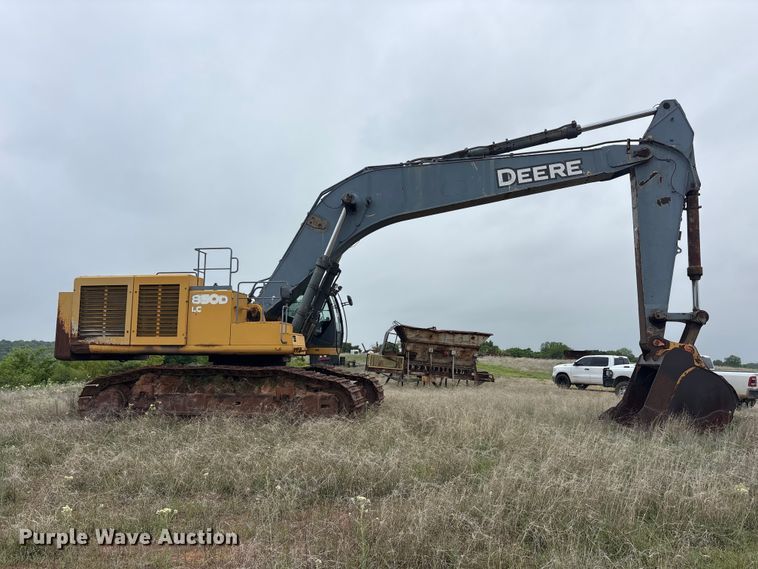 image for item EU5512 2008 John Deere 850DLC excavator