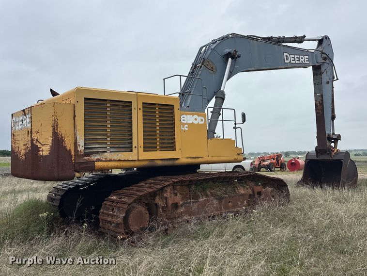 image for item EU5512 2008 John Deere 850DLC excavator
