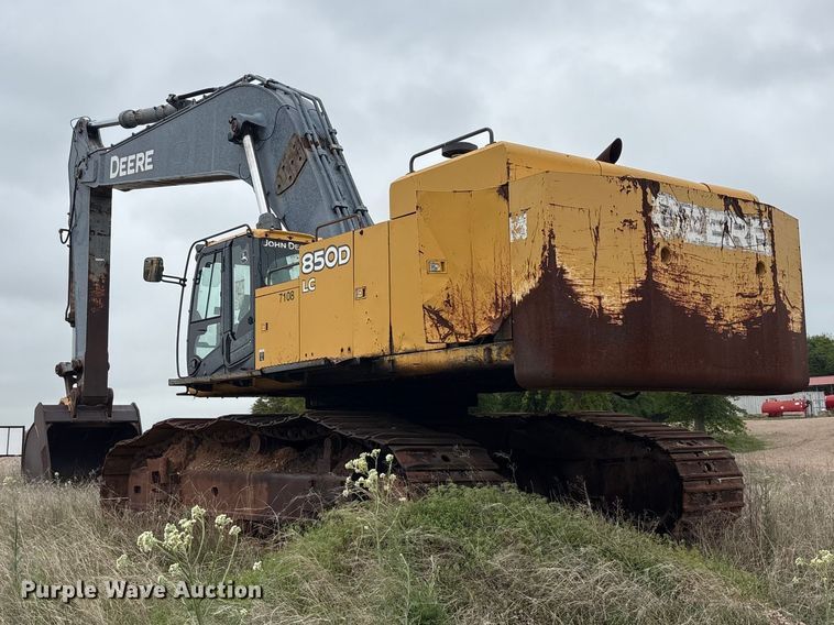 image for item EU5512 2008 John Deere 850DLC excavator