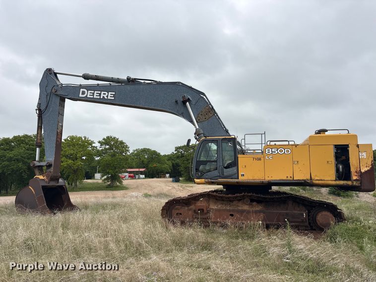 image for item EU5512 2008 John Deere 850DLC excavator
